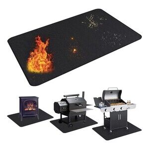 NEW WATERPROOF UBeesize 65 X 48 Inches Under Grill Mat for Outdoor Grill Boxed